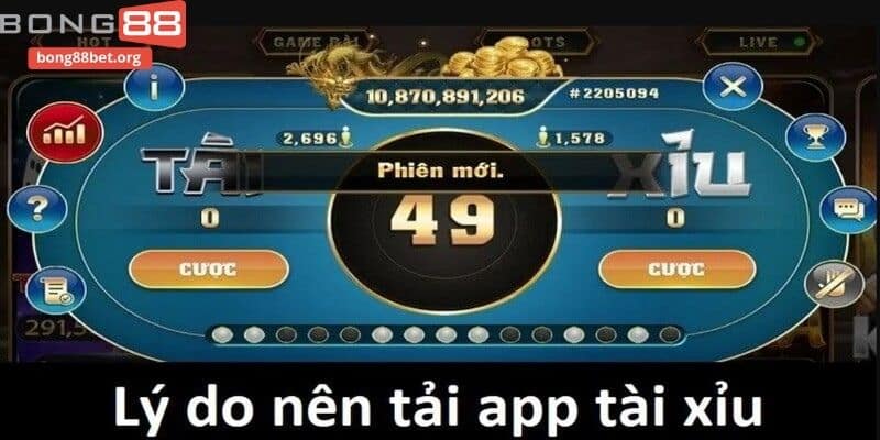 App Tài Xỉu trên iphone hỗ trợ đặt cược chuẩn xác