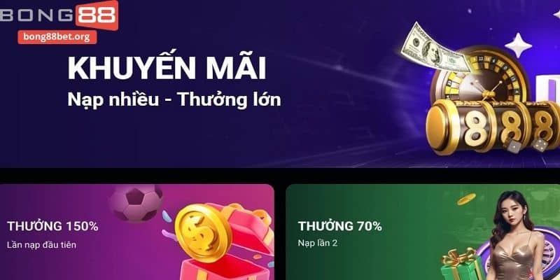 Danh sách khuyến mãi Bong99 hấp dẫn hiện nay