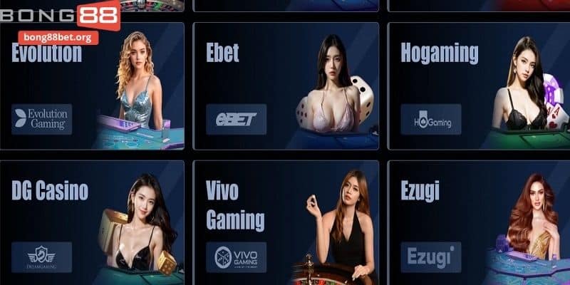 Sơ lược chuyên mục live casino Bong99